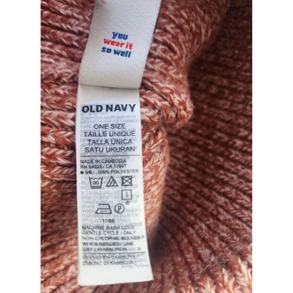 Old Navy Rust Colored Winter Cap One Size Fits all - Picture 4 of 5